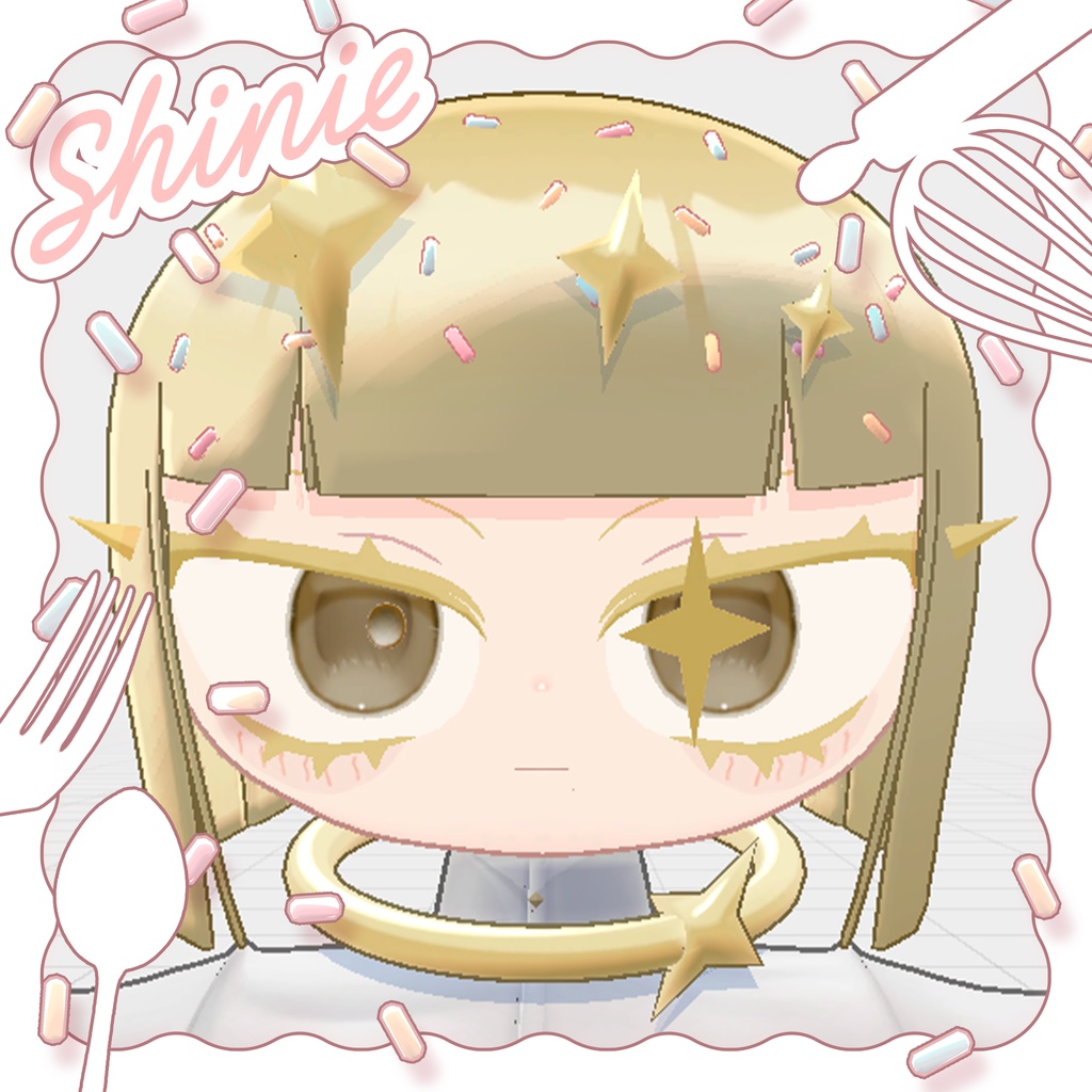 【9アバター対応】Sweet Spray Pin 🍫