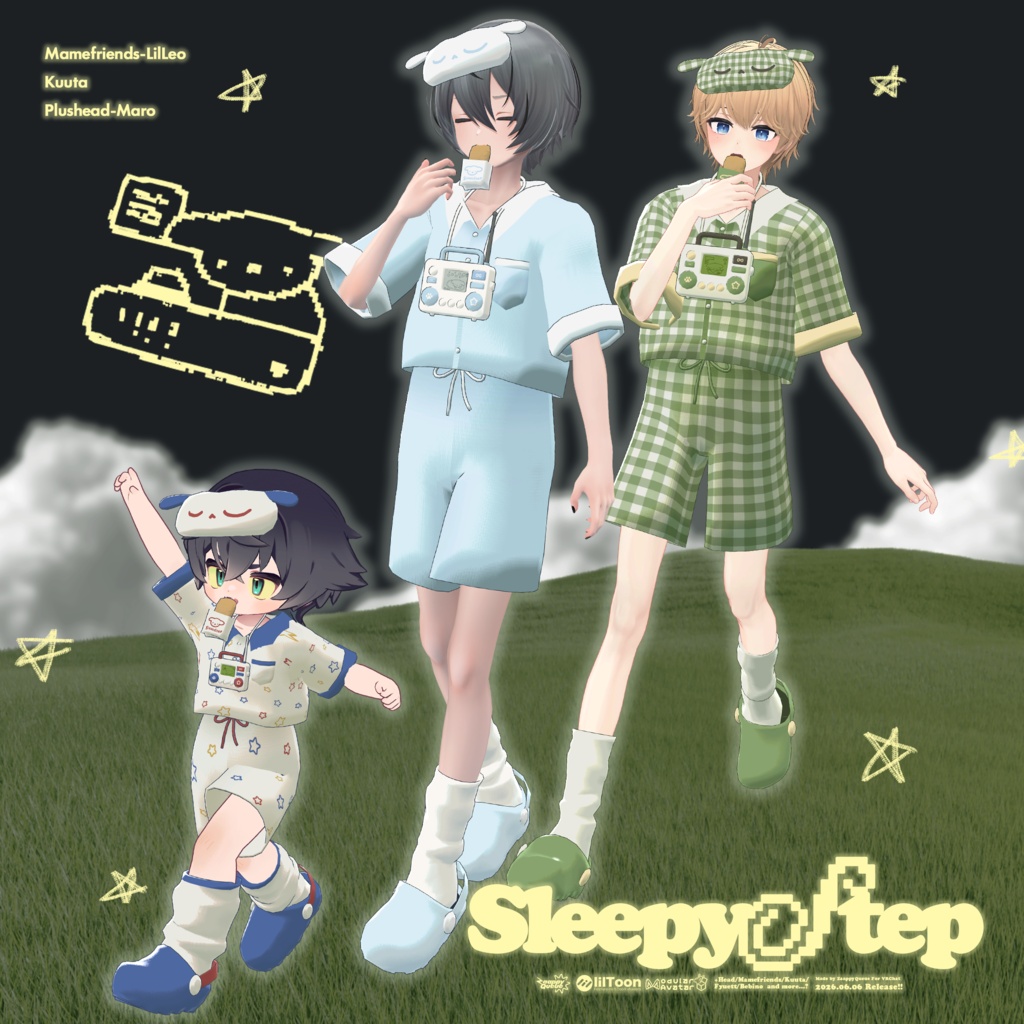 💤 発売記念セール!!【5アバター対応】SleepyStep🐶