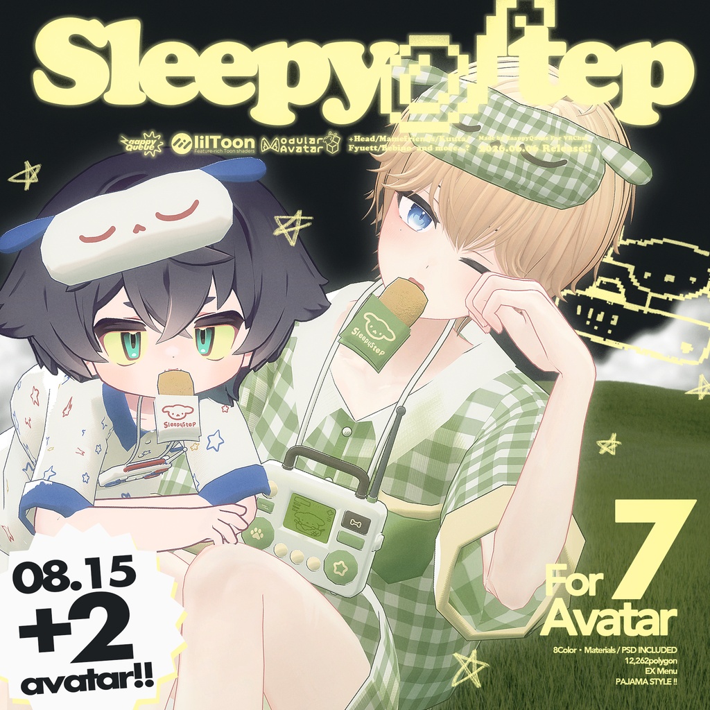 【7アバター対応】💤SleepyStep🐶