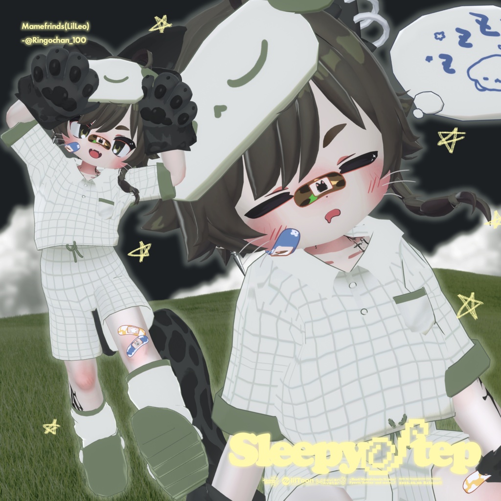 💤 発売記念セール!!【5アバター対応】SleepyStep🐶