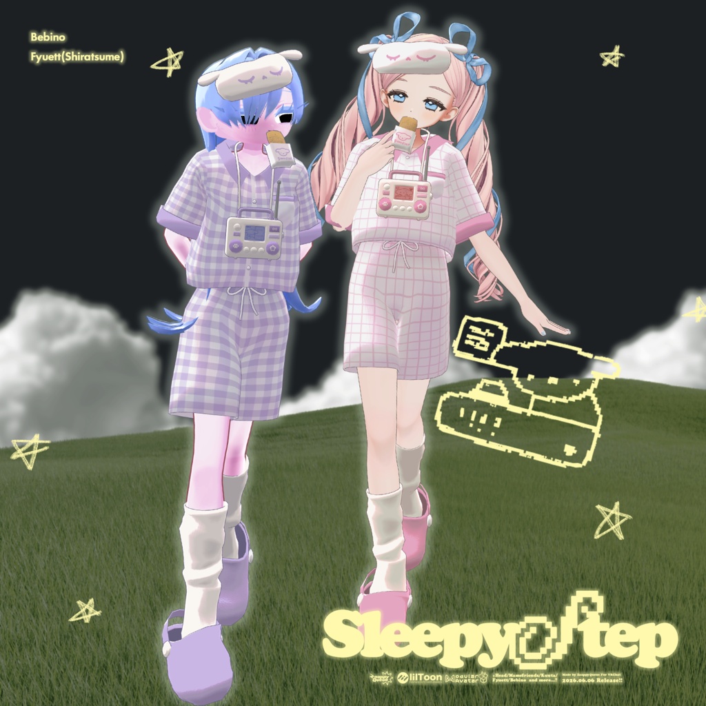 💤 発売記念セール!!【5アバター対応】SleepyStep🐶