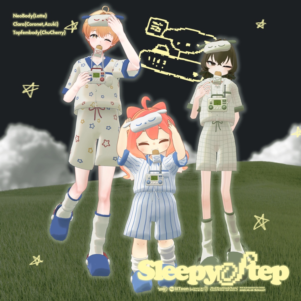 【10アバター対応】💤SleepyStep🐶