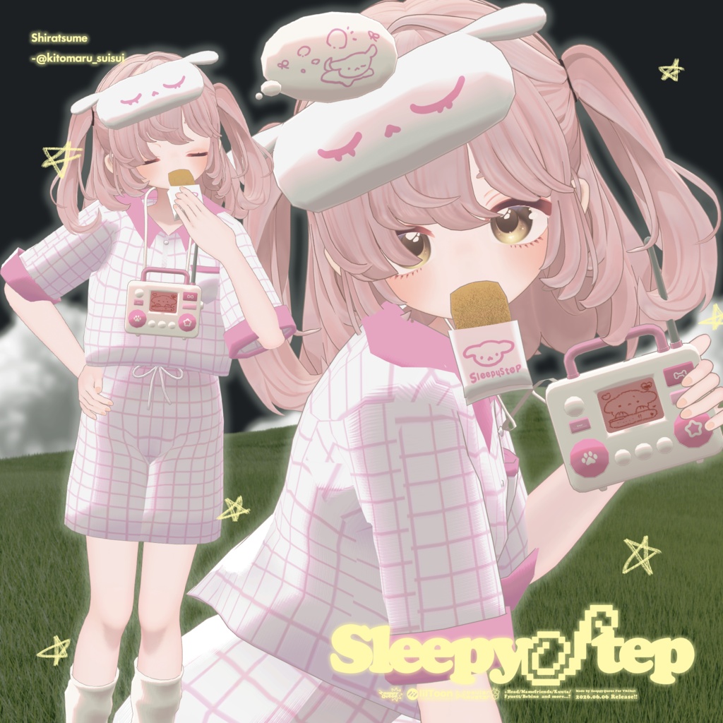 💤 発売記念セール!!【5アバター対応】SleepyStep🐶