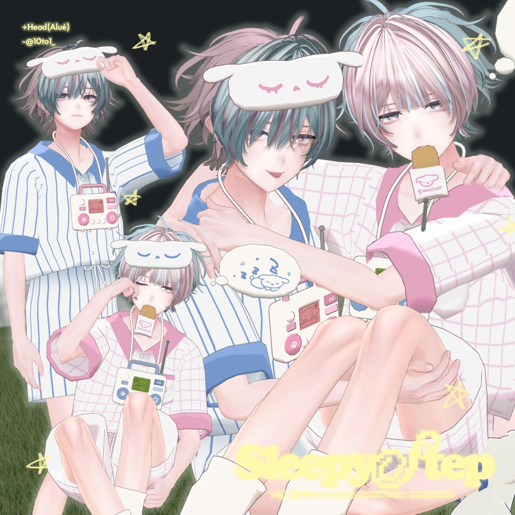 💤 発売記念セール!!【5アバター対応】SleepyStep🐶