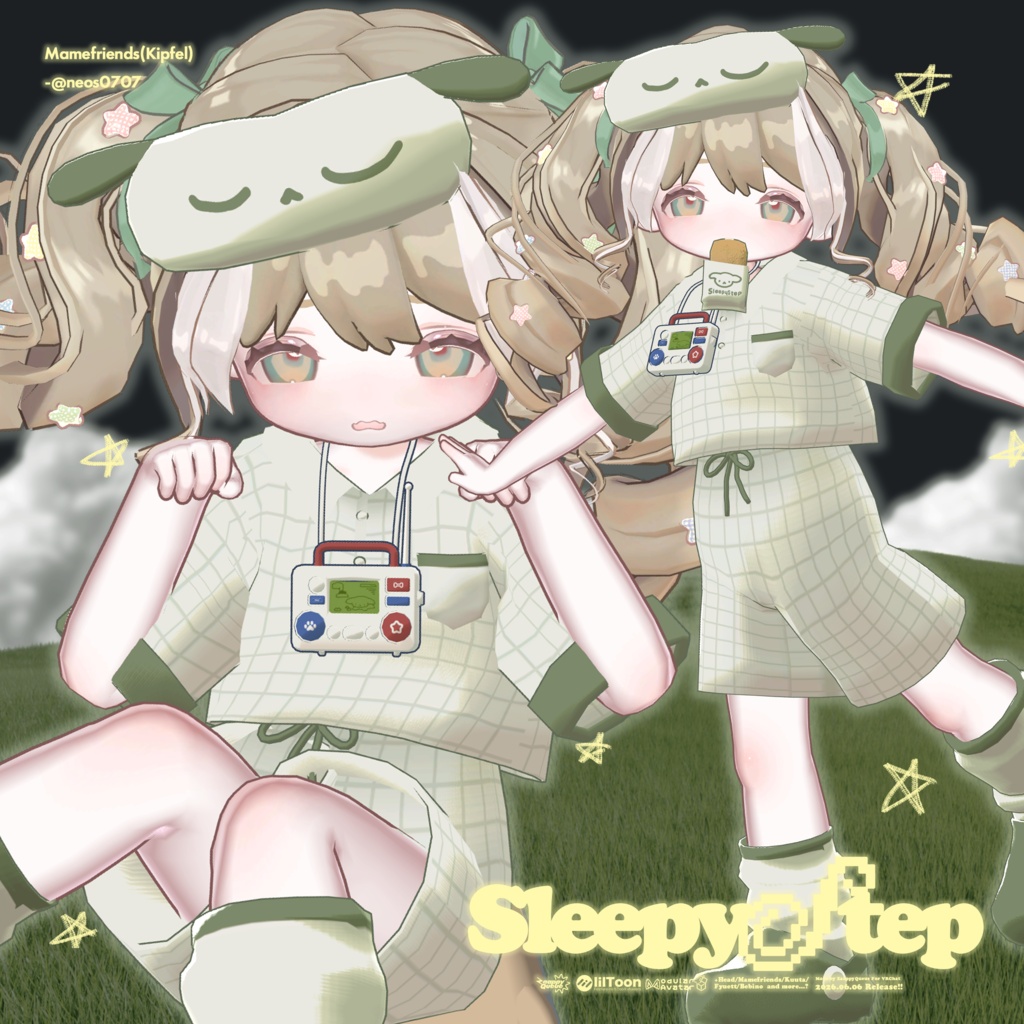 💤 発売記念セール!!【5アバター対応】SleepyStep🐶