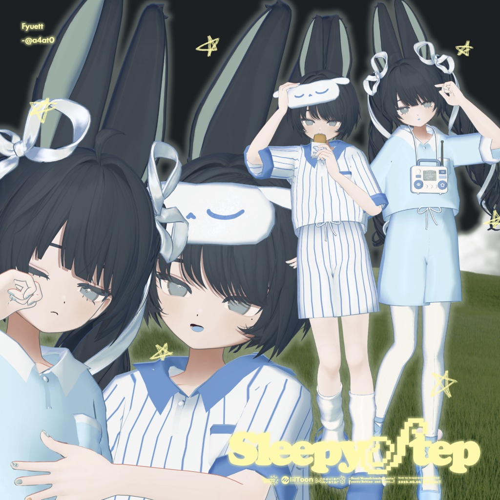 💤 発売記念セール!!【5アバター対応】SleepyStep🐶