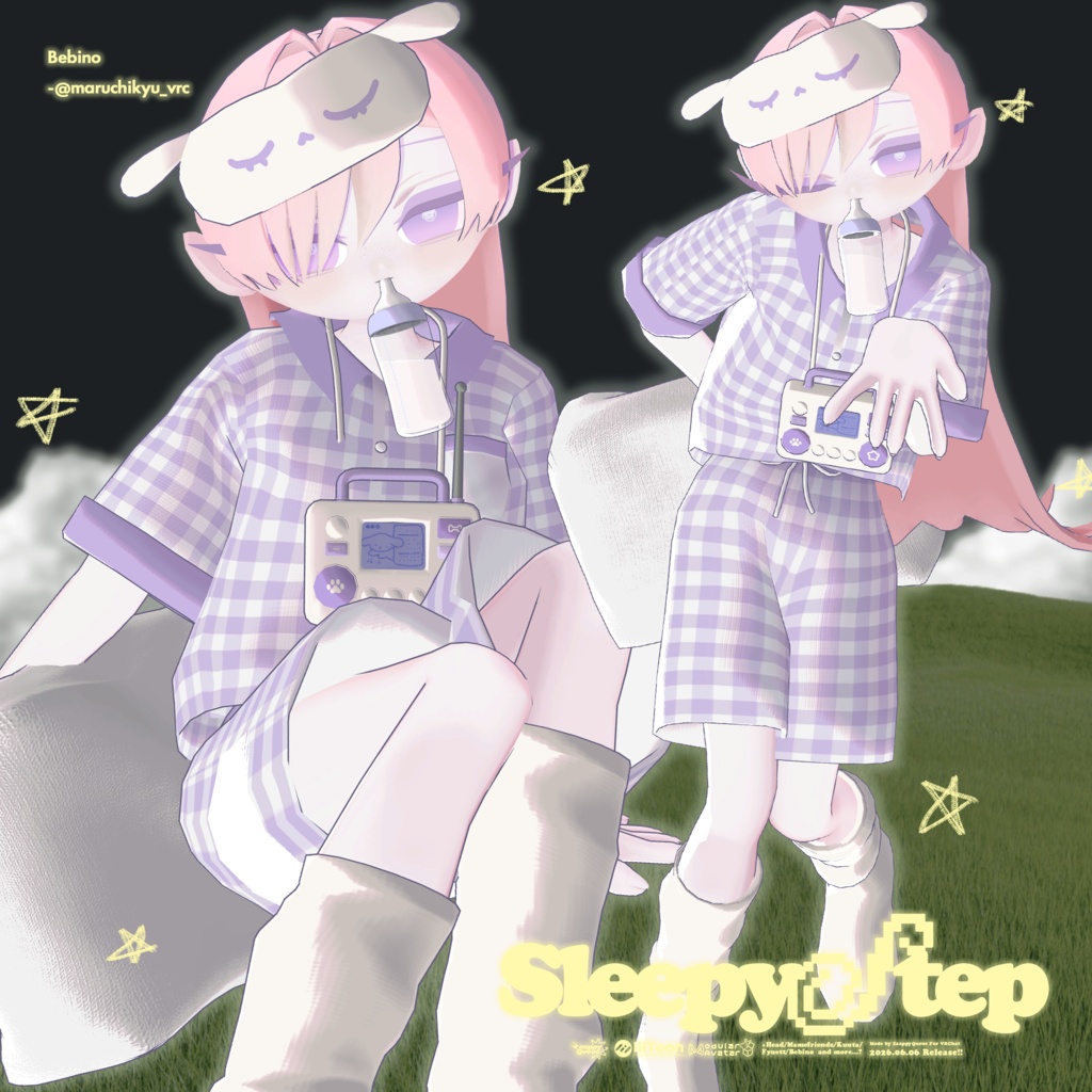 💤 発売記念セール!!【5アバター対応】SleepyStep🐶