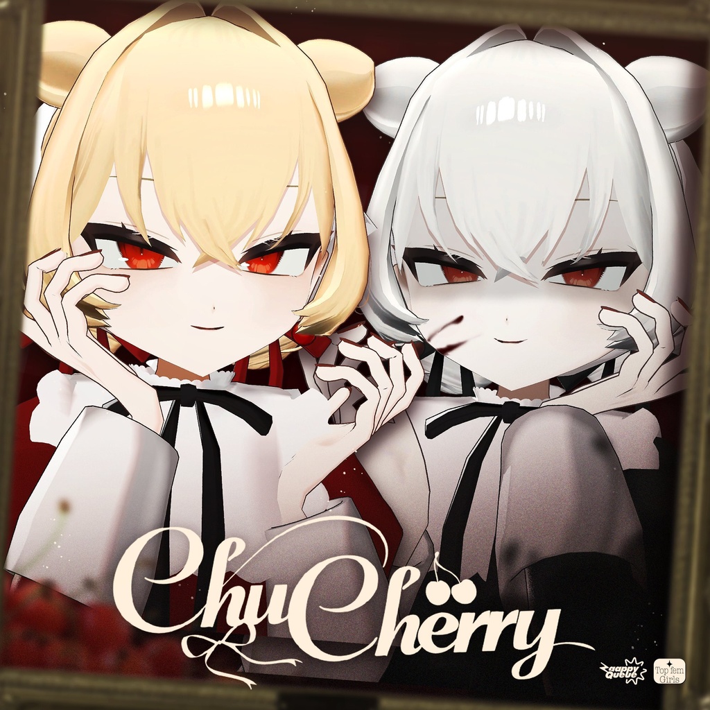 🍒 チュチェリ ChuCherry 🍒 - オリジナル3Dモデル