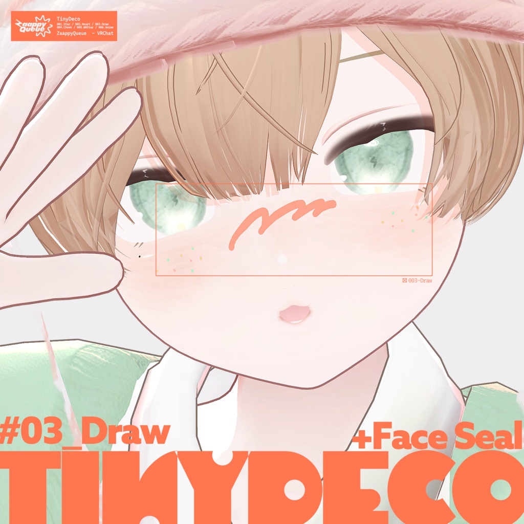【全アバター対応】TinyDeco 💫【6texture】