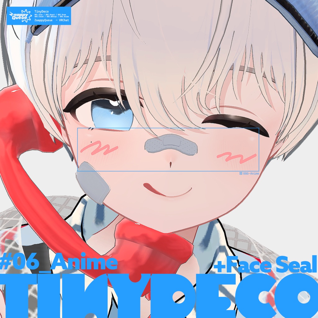 【全アバター対応】TinyDeco 💫【6texture】