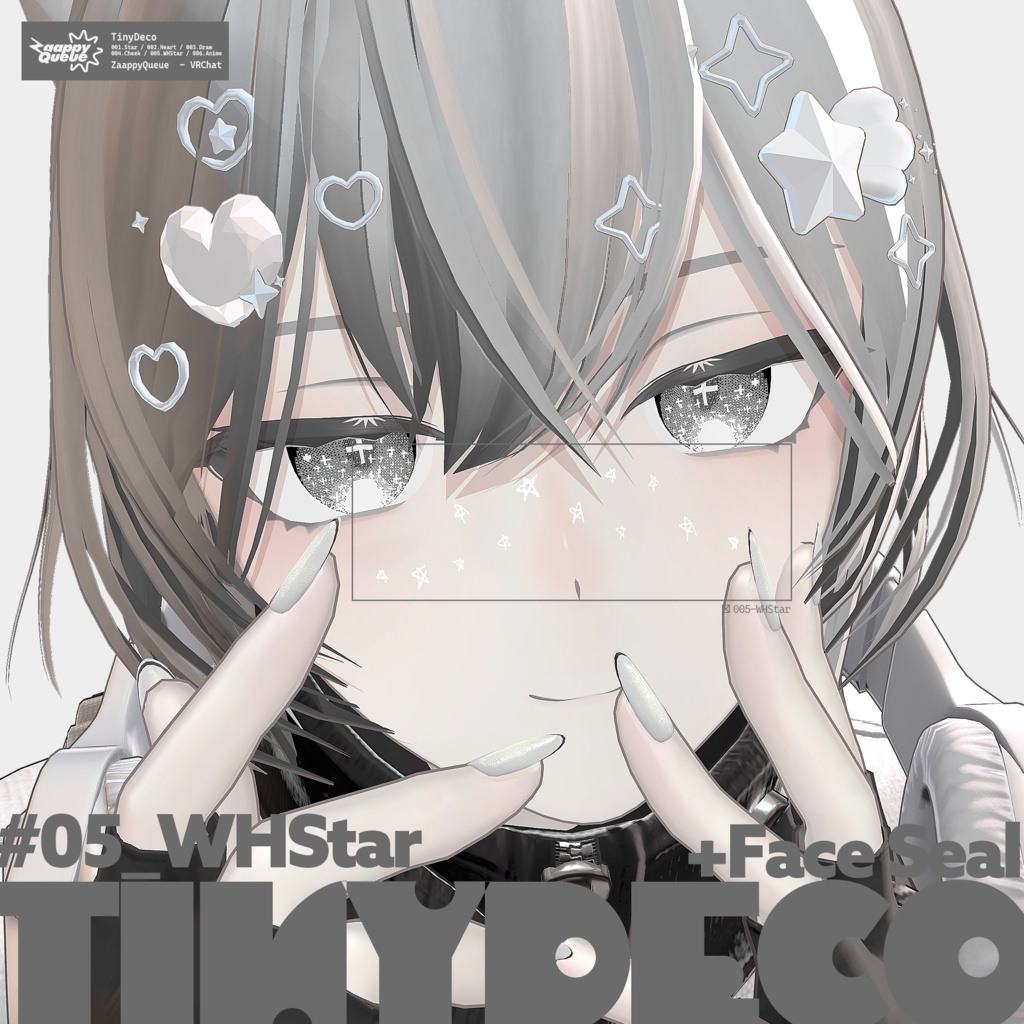 【全アバター対応】TinyDeco 💫【6texture】