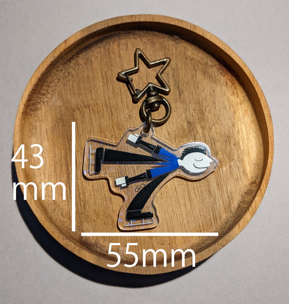 リバーシブルキーホルダー(ヴィクトル/勇利)