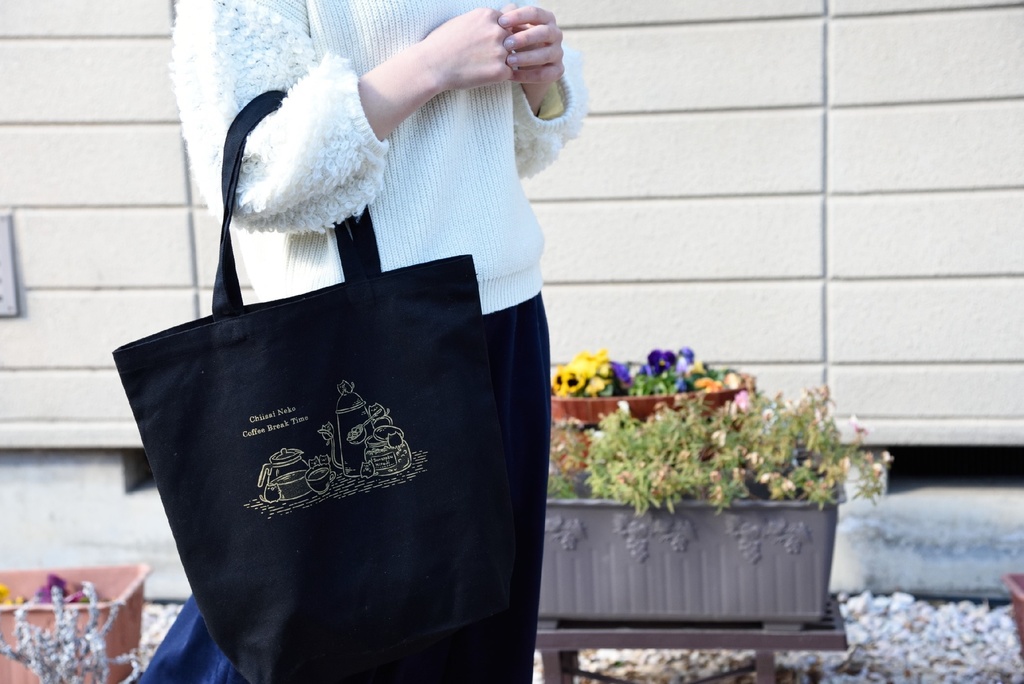 ちいさいねこのトートバッグ