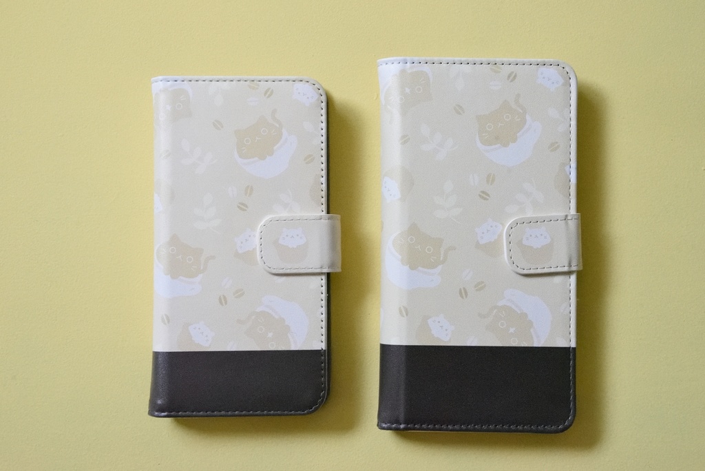 コーヒーねこスマホケース