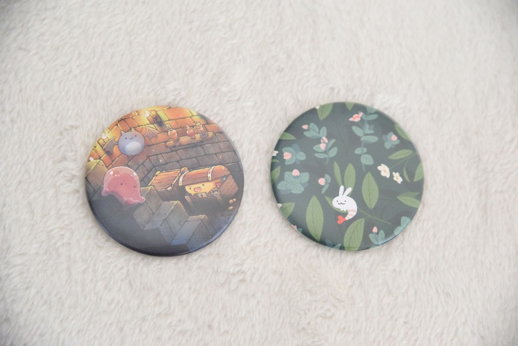 缶ミラー(ゆる魔物・えびうさ)