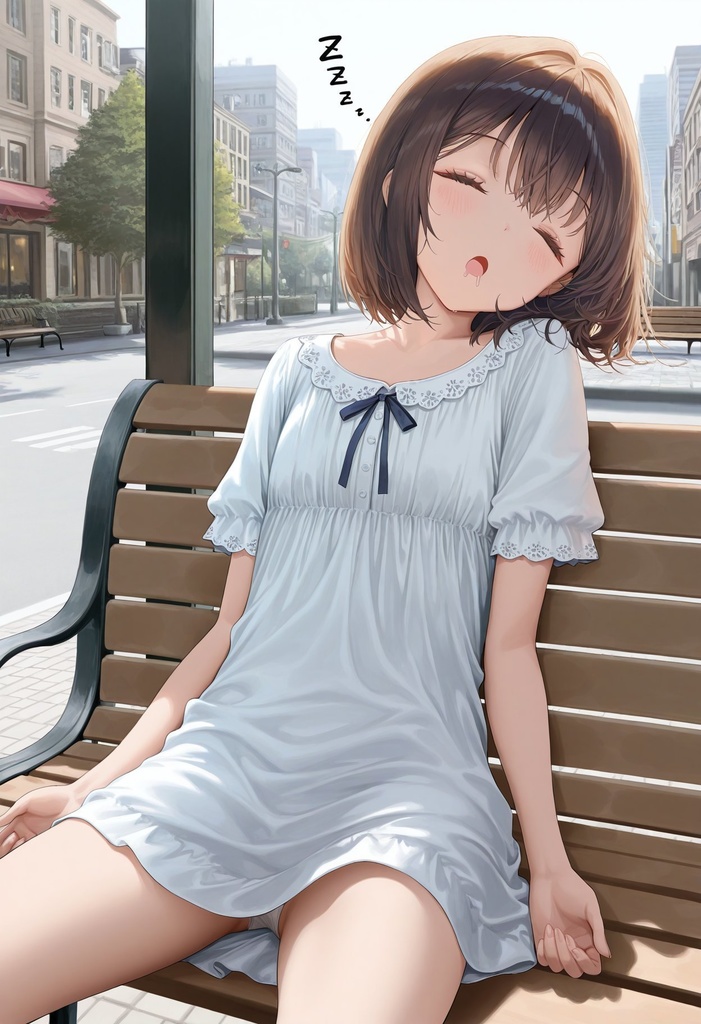 聖奉女学園のお嬢様達の日常 R179.少女おやすみ中【AIイラスト集】