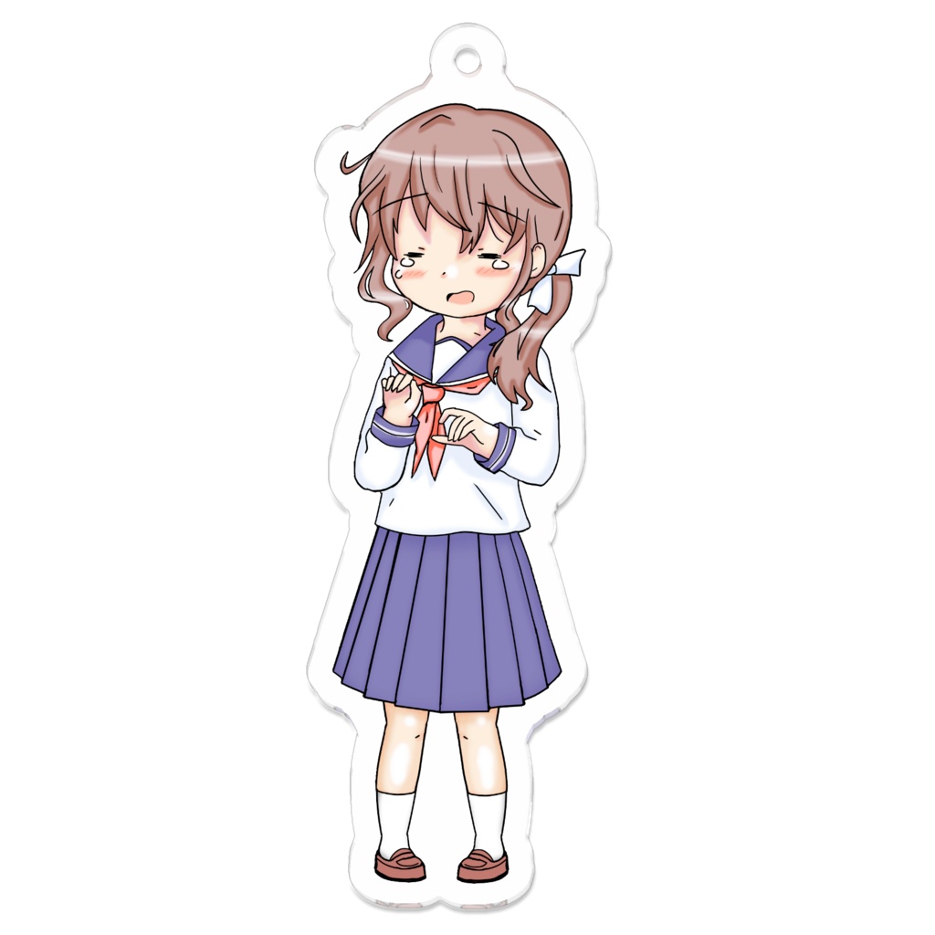 泣き顔アクキー　森さん