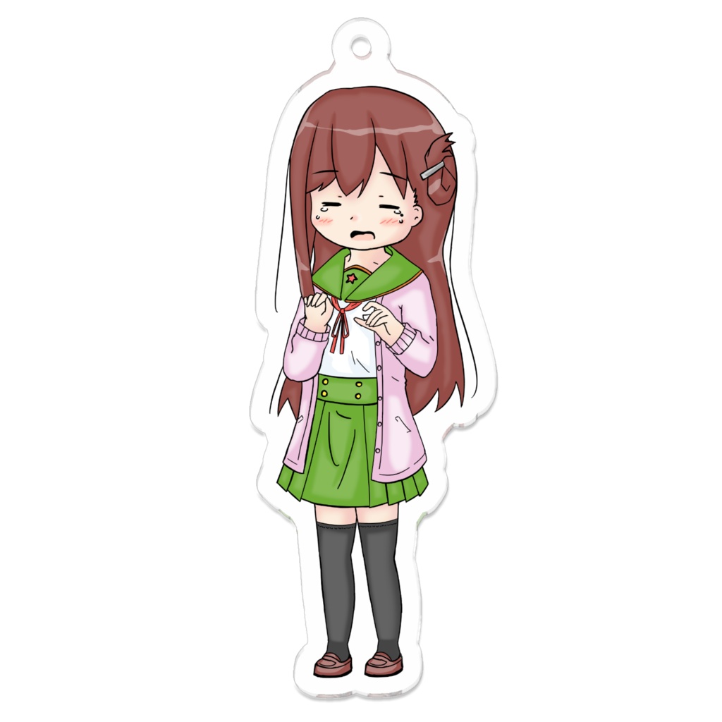 泣き顔アクキー 若狭悠里