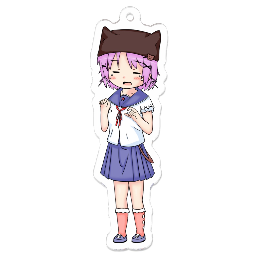 泣き顔アクキー 丈槍由紀