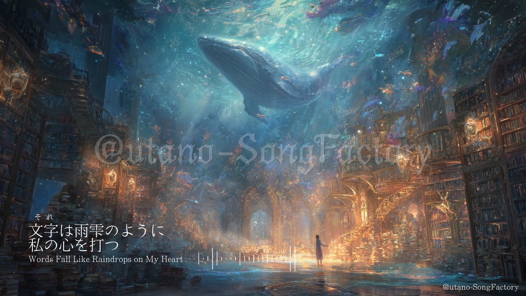 【フリーBGM】文字(それ)は雨雫のようにわたしの心を打つ【神秘的/作業用BGM】