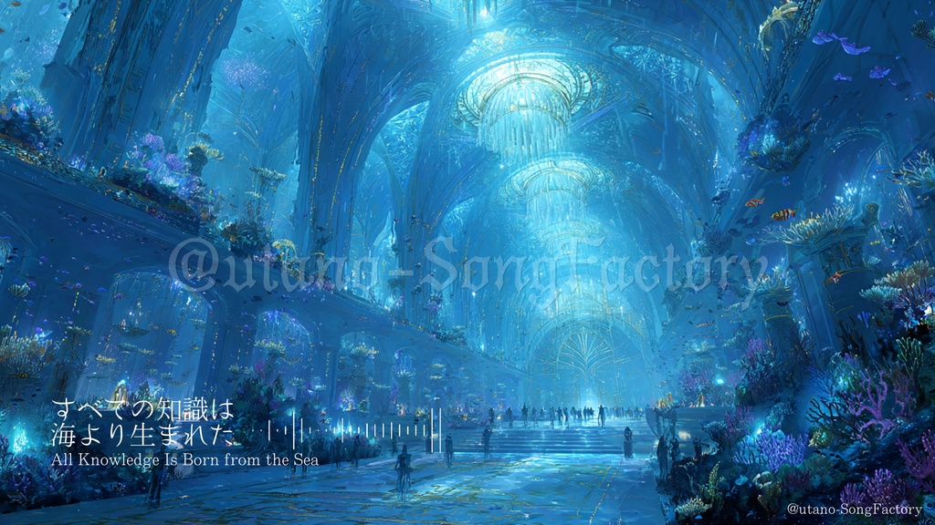 【フリーBGM】すべての知識は海より生まれた【神秘的/作業用BGM】