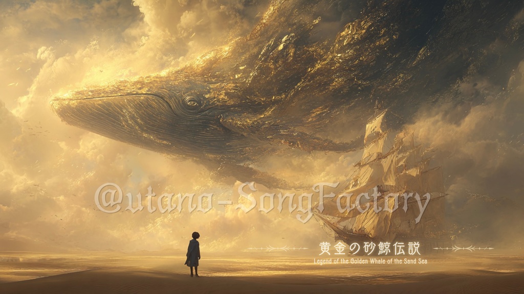 【フリーBGM】黄金の砂鯨伝説【壮大/神話風BGM】