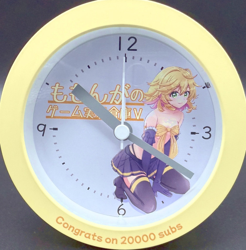 【完売】【2万人突破記念】目覚まし時計 ハガキ1種付き【御礼】