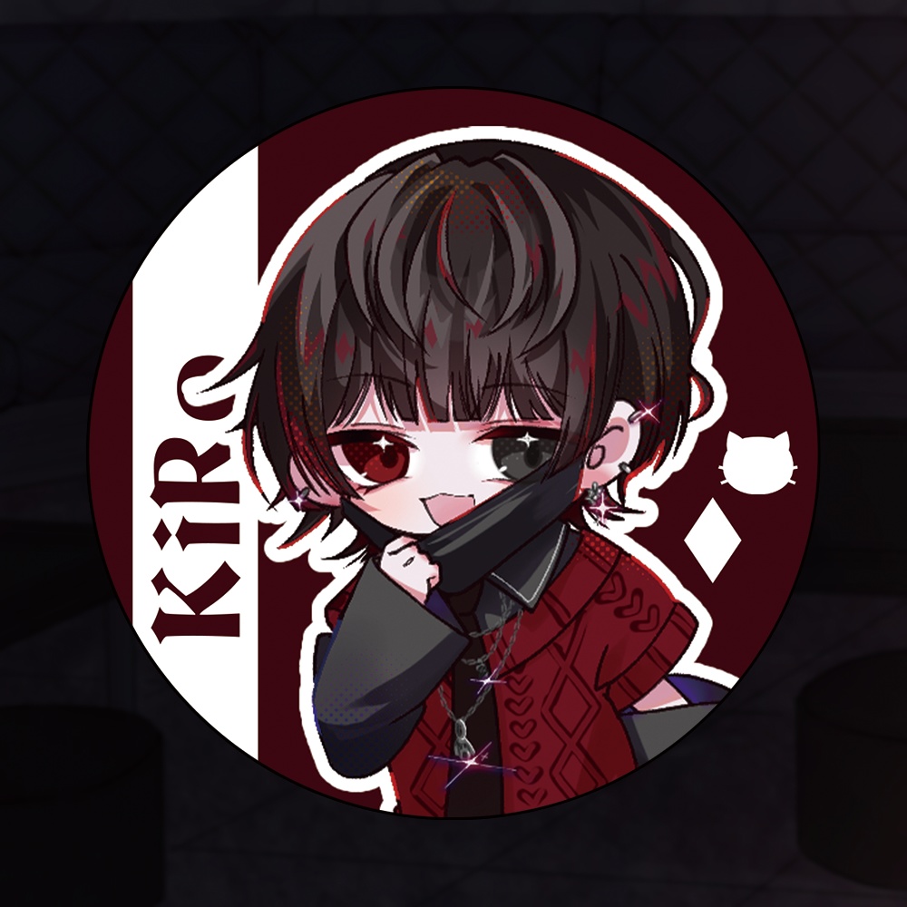 【数量限定】KiRoデザイン缶バッジ②