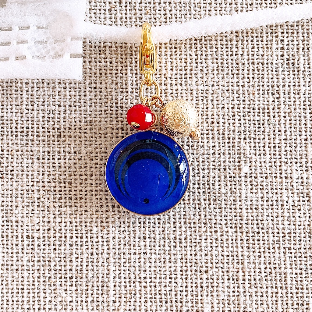 ❀刀剣乱舞 三日月宗近 ブルー miniチャーム