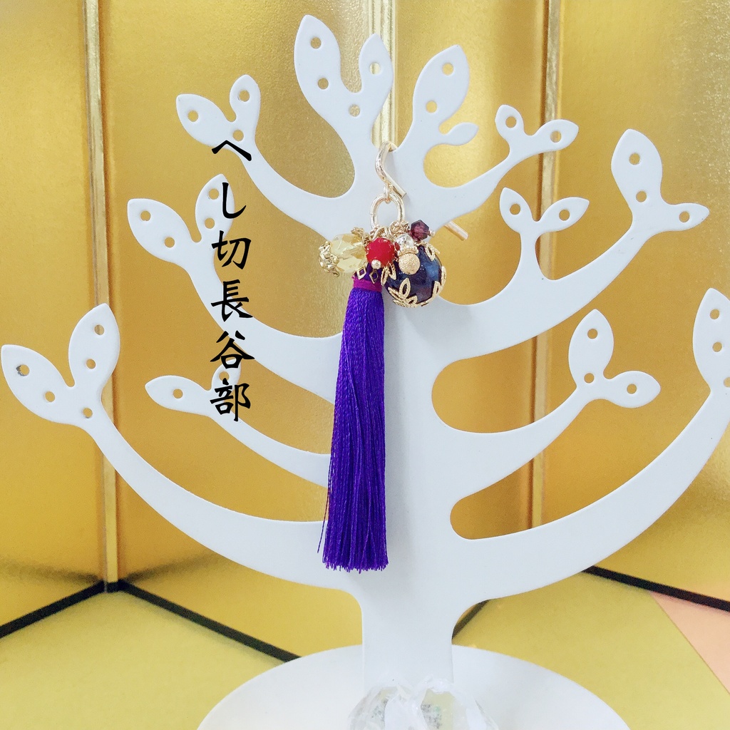 刀剣乱舞 へし切長谷部イメージ ヘアアクセサリー ポニーフック