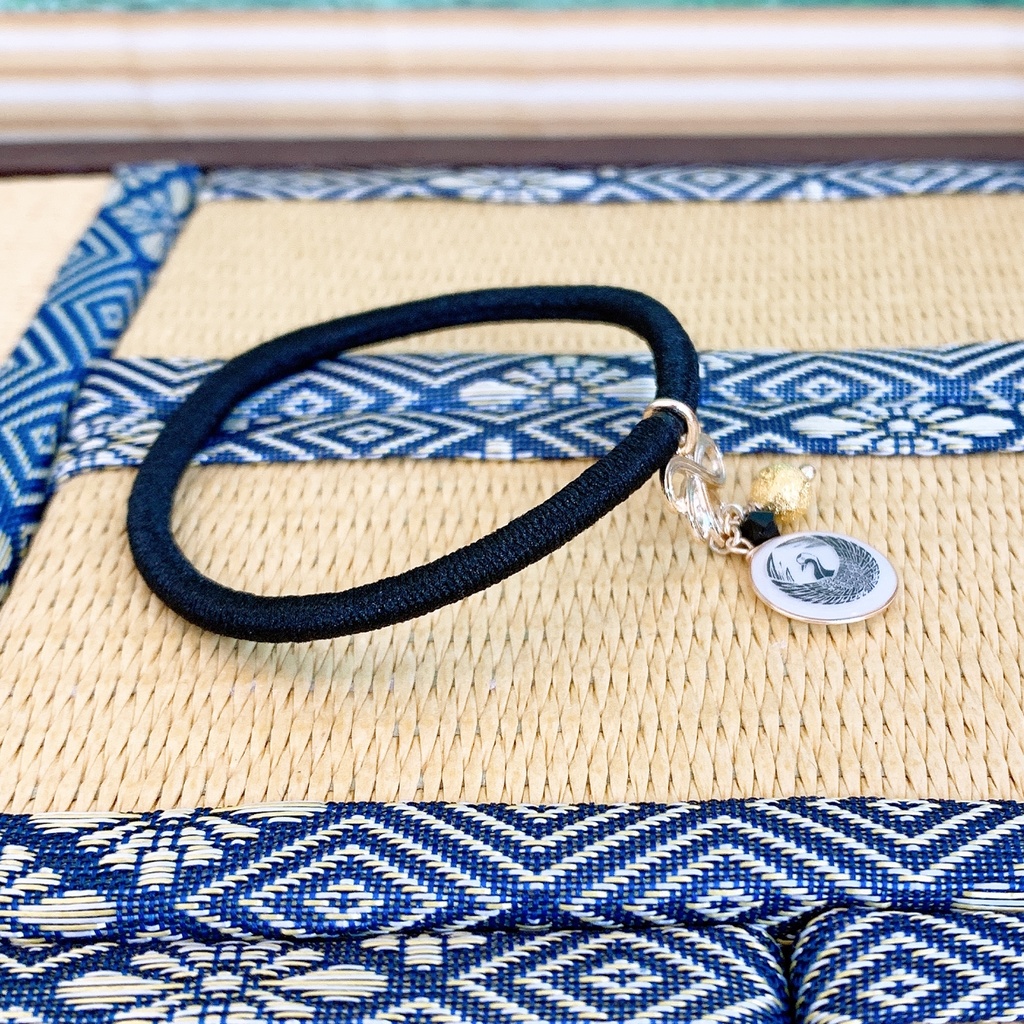 鶴丸国永イメージ チャーム&もちマス用ヘッドドレス/もちマス用スタンド ヘアアクセサリー