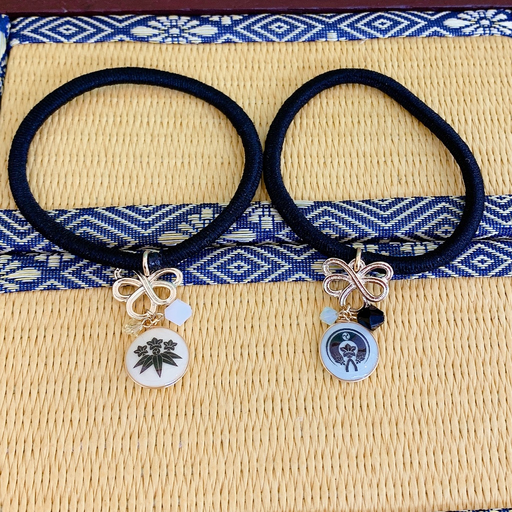 膝丸イメージ チャーム&もちマス用ヘッドドレス/もちマス用スタンド ヘアアクセサリー