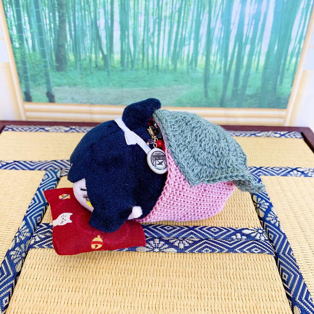 【白耳キツネ】着ぐるみ もちマス用 もちころりん用 マスコット用