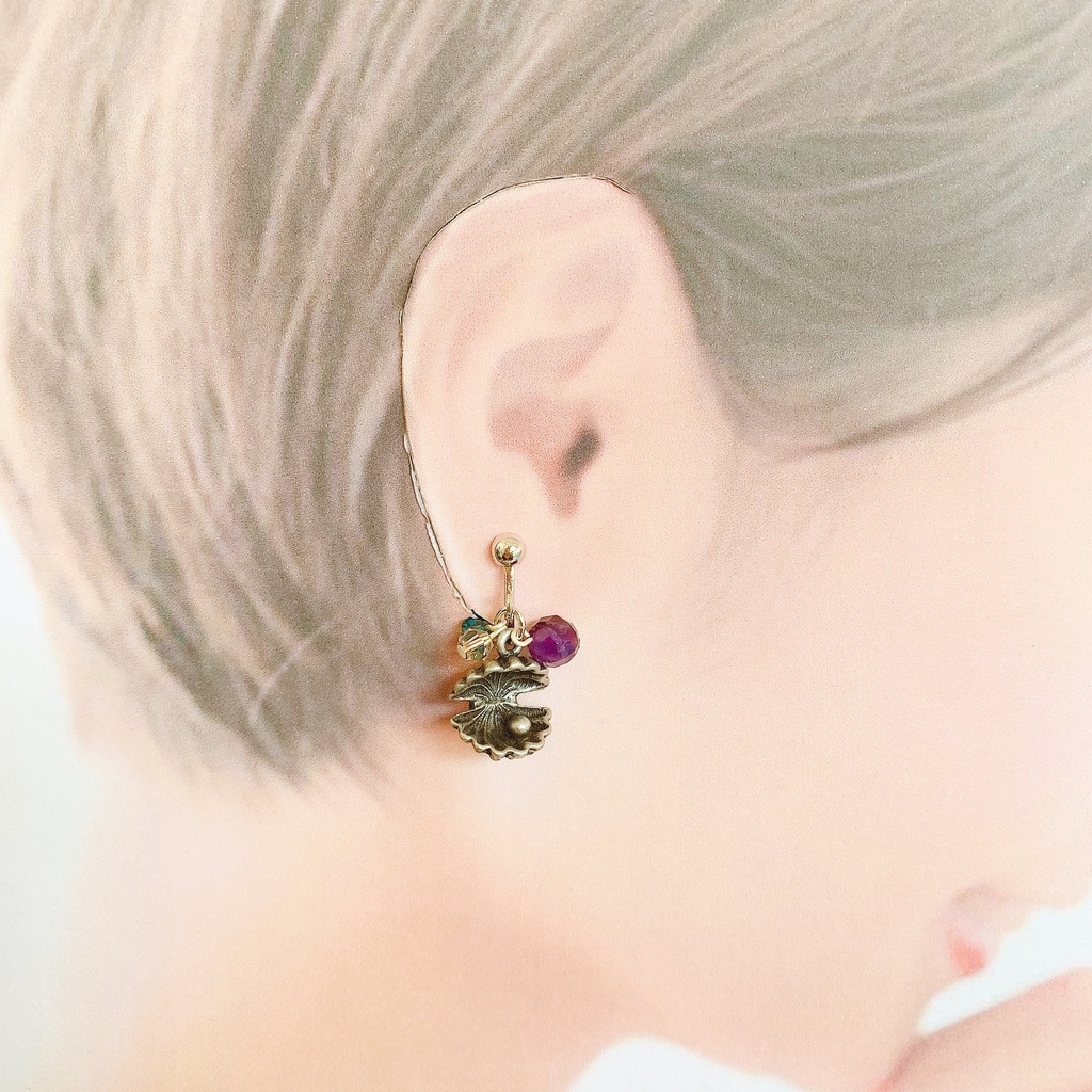 【限定品】tsw リーチ兄弟 ジェイド兄弟 ジェイドリーチ フロイドリーチ イメージ イヤリング ピアス