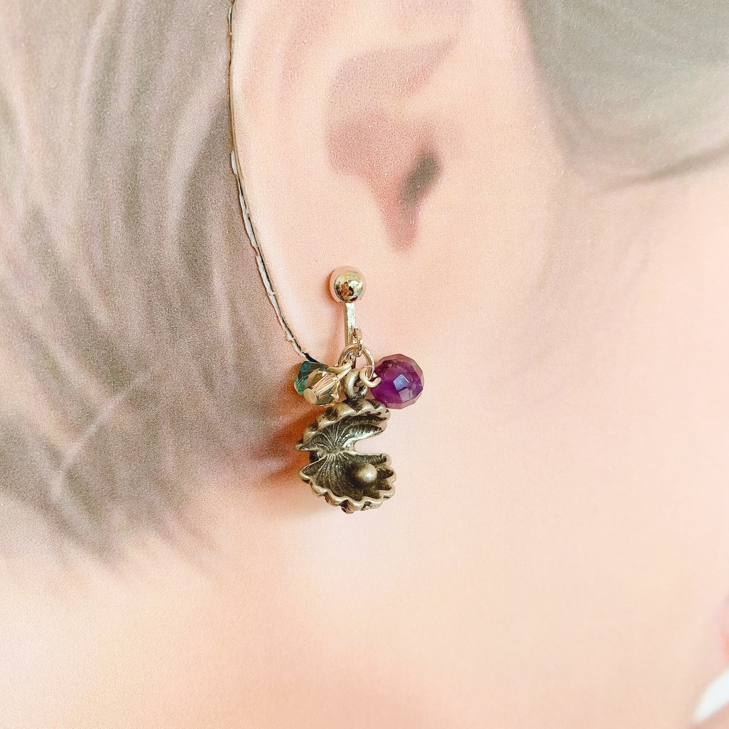 【限定品】tsw リーチ兄弟 ジェイド兄弟 ジェイドリーチ フロイドリーチ イメージ イヤリング ピアス