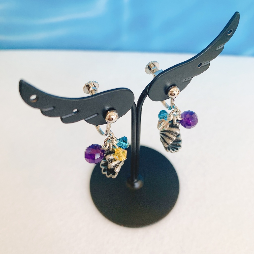 【限定品】tsw リーチ兄弟 ジェイド兄弟 ジェイドリーチ フロイドリーチ イメージ イヤリング ピアス