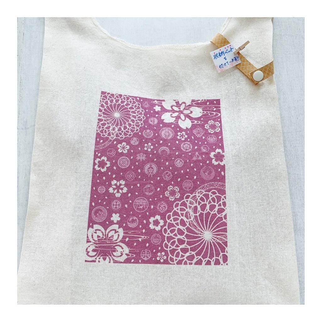 刀剣男士 紋 モチーフ エコバッグ エコトート レジ袋