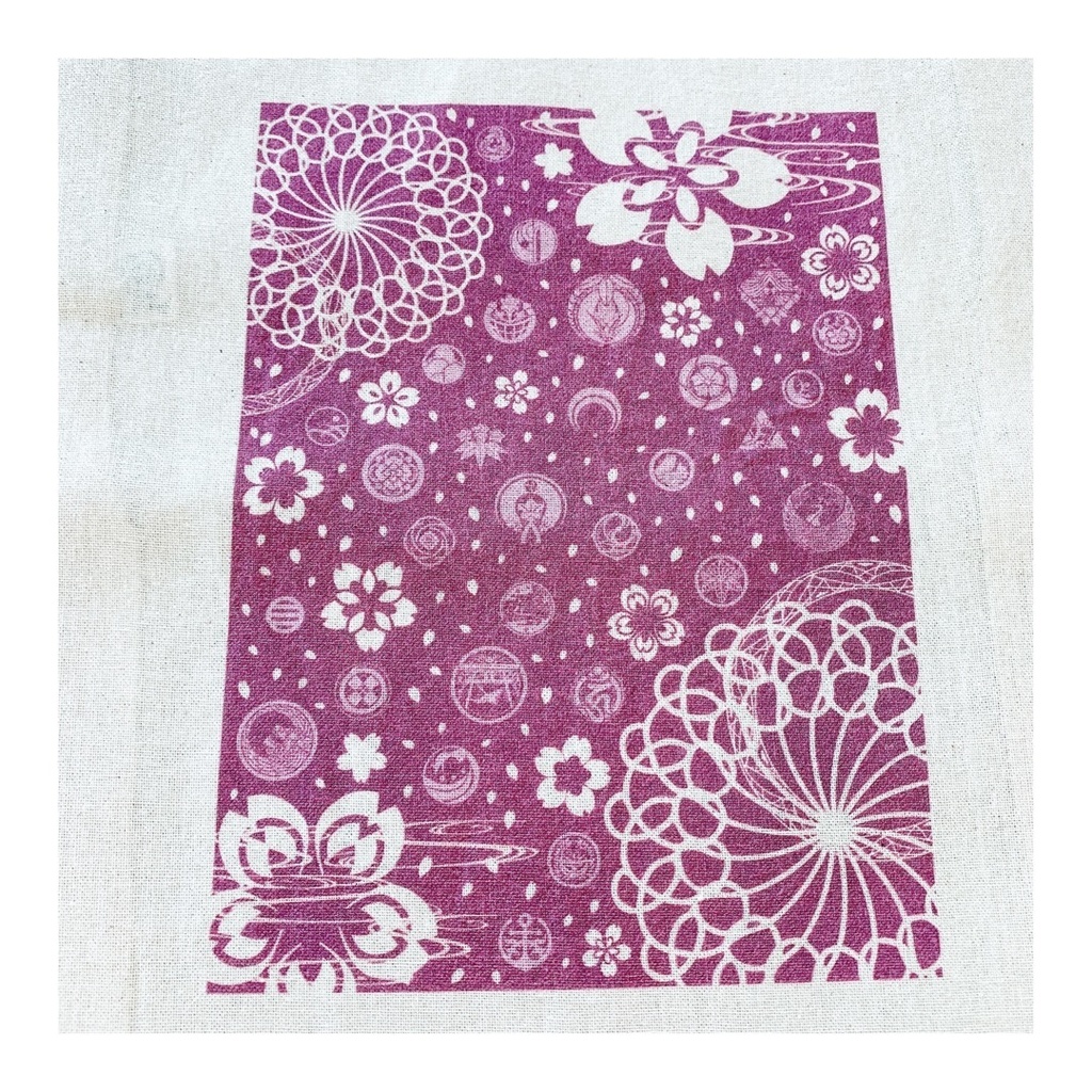 刀剣男士 紋 モチーフ エコバッグ エコトート レジ袋