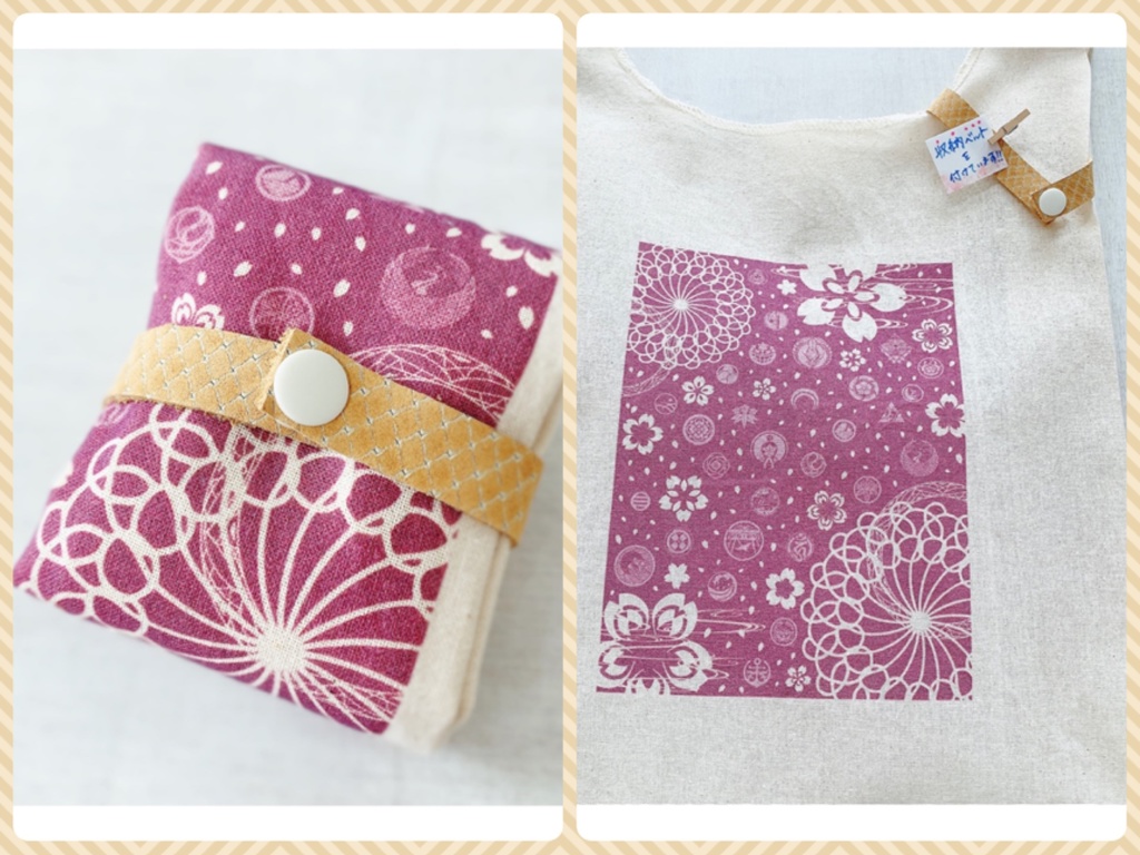 刀剣男士 紋 モチーフ エコバッグ エコトート レジ袋