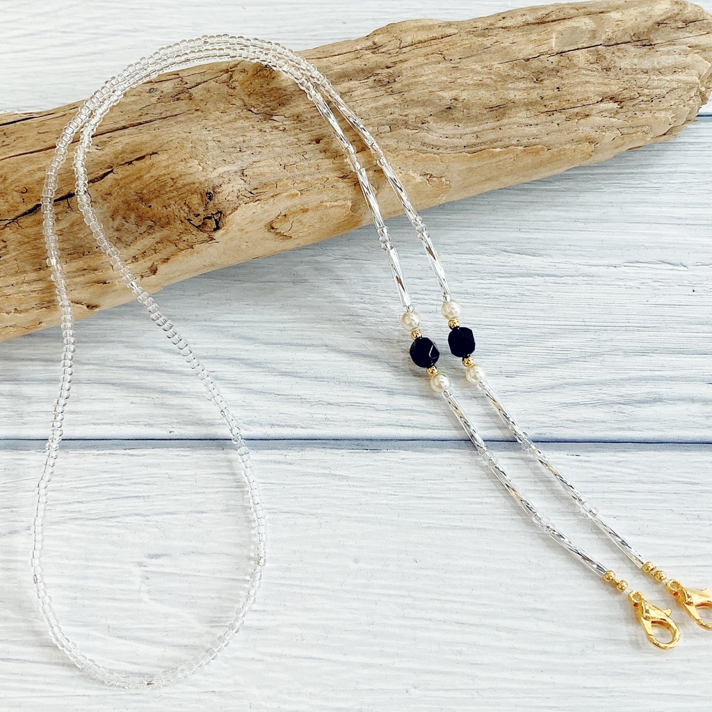 鶴丸国永 イメージカラー マスクチェーン マスクコード マスクストラップ マスクアクセサリー