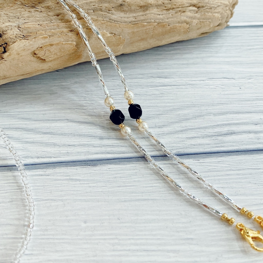 鶴丸国永 イメージカラー マスクチェーン マスクコード マスクストラップ マスクアクセサリー