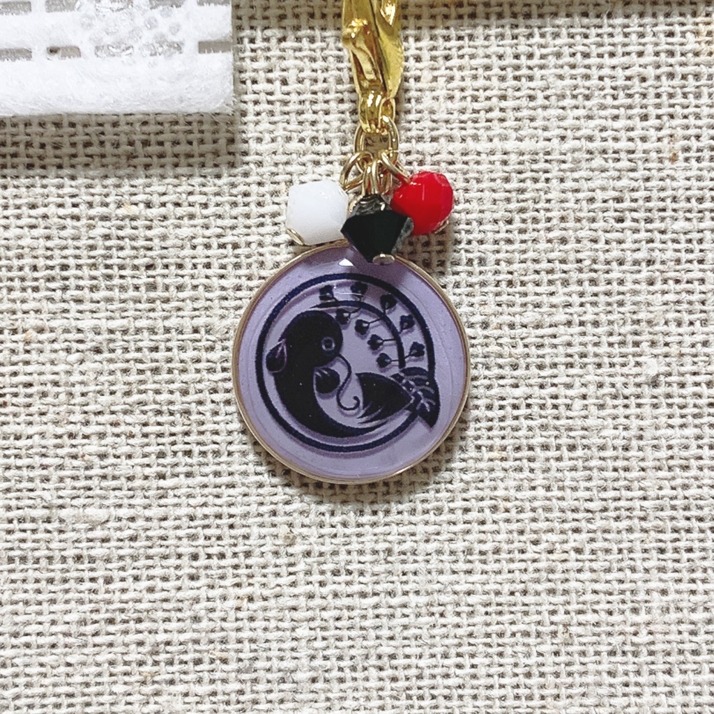 刀剣乱舞 乱藤四郎イメージ miniチャーム もちマスチャーム