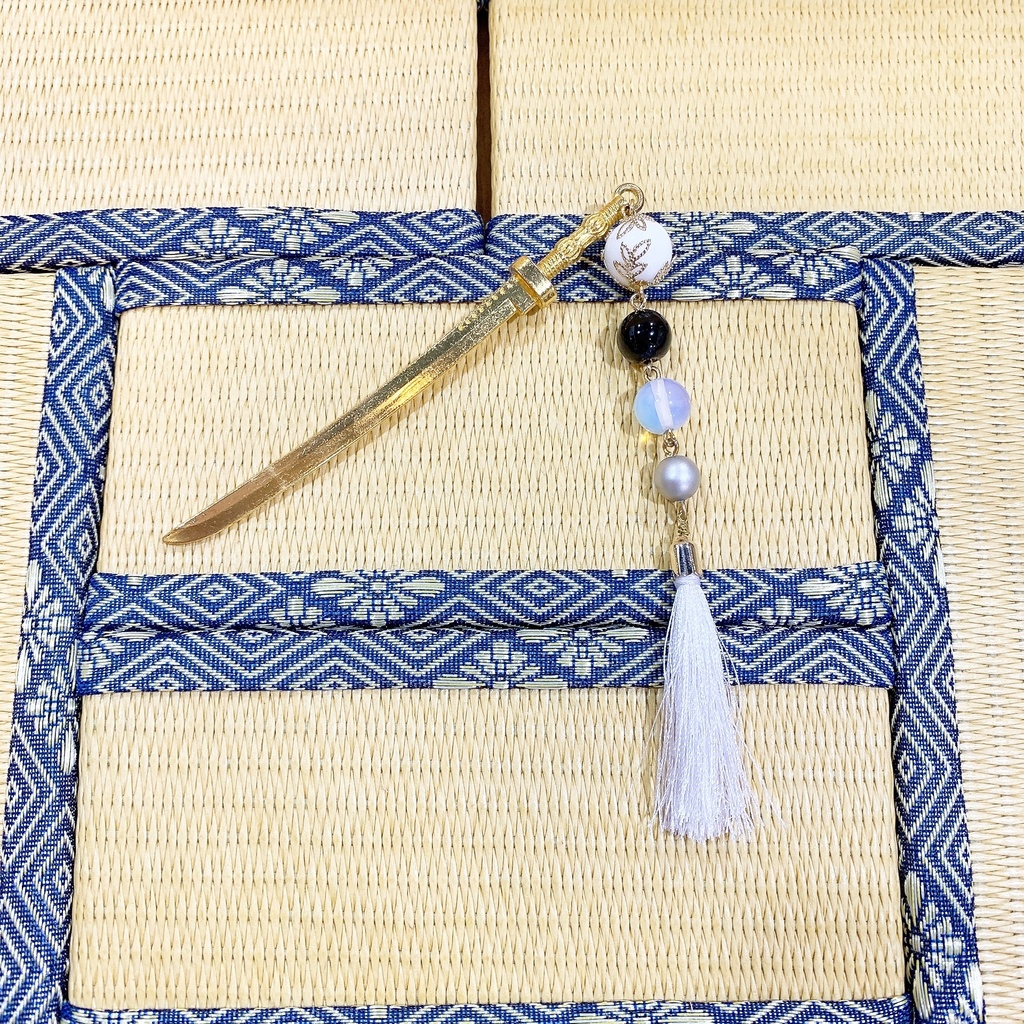 鶴丸国永イメージ 〈かんざし風マジェステ〉 A かんざし マジェステ 髪飾り