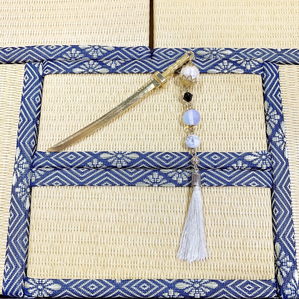 鶴丸国永イメージ 〈かんざし風マジェステ〉 B かんざし マジェステ 髪飾り