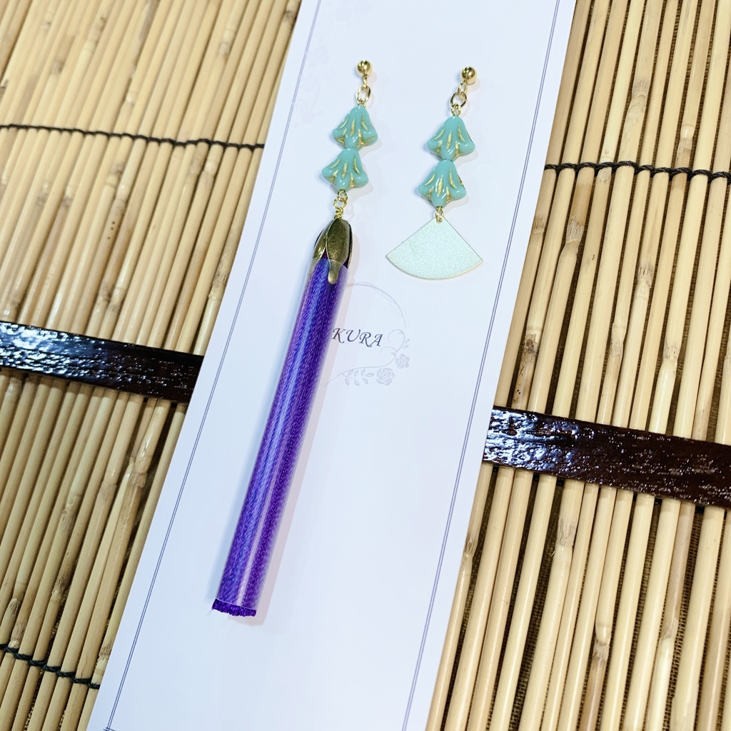 🌈🕒𝐕𝚫𝐋𝐙御三方イメージ ピアス/イヤリング 甲斐田晴 くん【非公式】