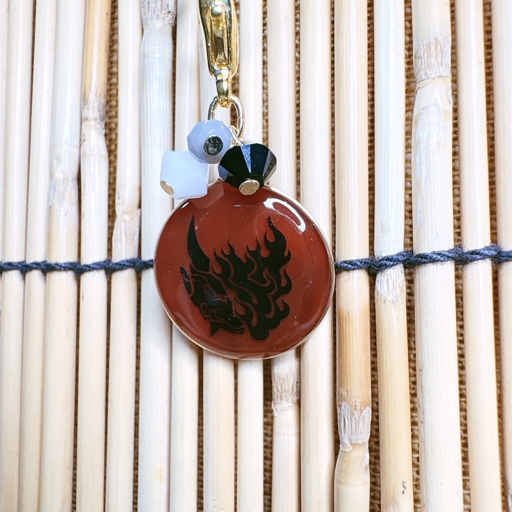 童子切安綱 剥落 イメージ もちマスチャーム miniチャーム