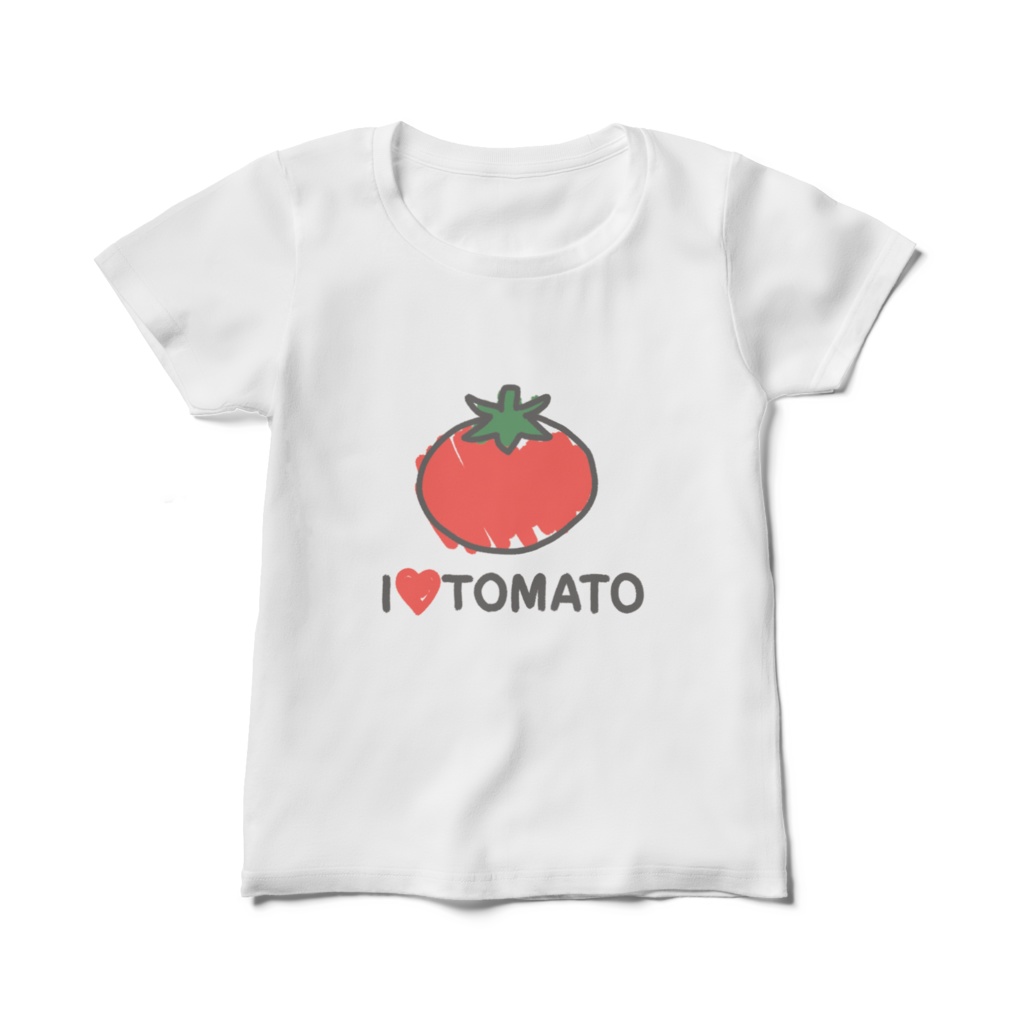 I♡TOMATO Tシャツ(レディース)
