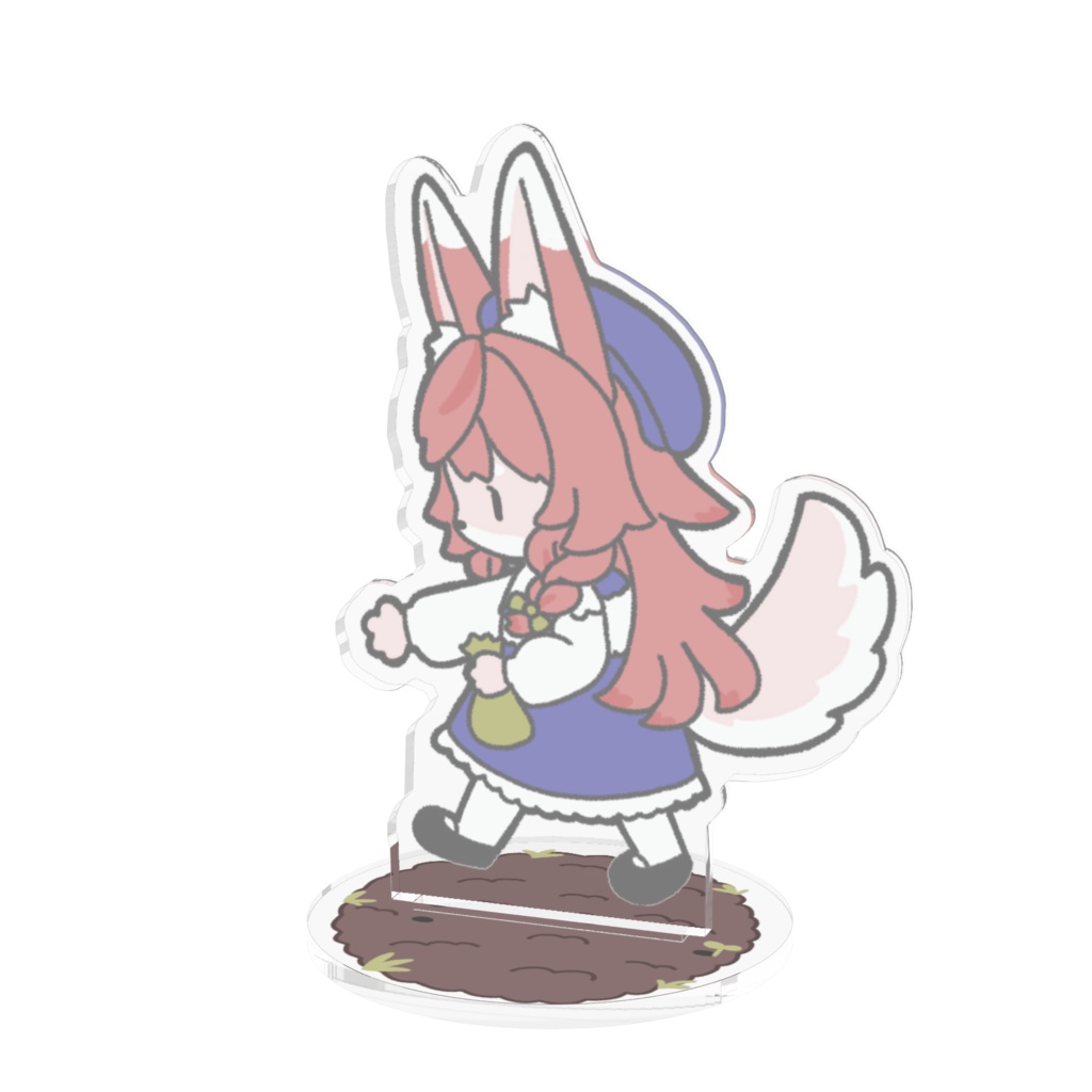 とまみゃんの種まきアクリルフィギュア