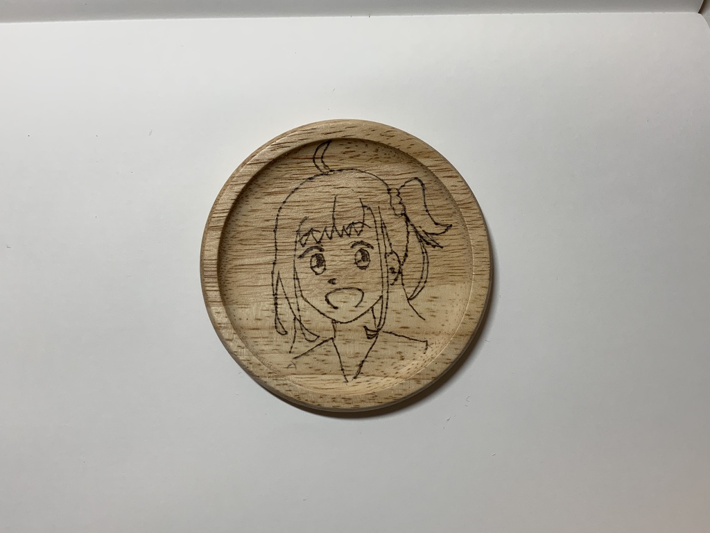 イキヅライブ！木製コースター　高橋ポルカ