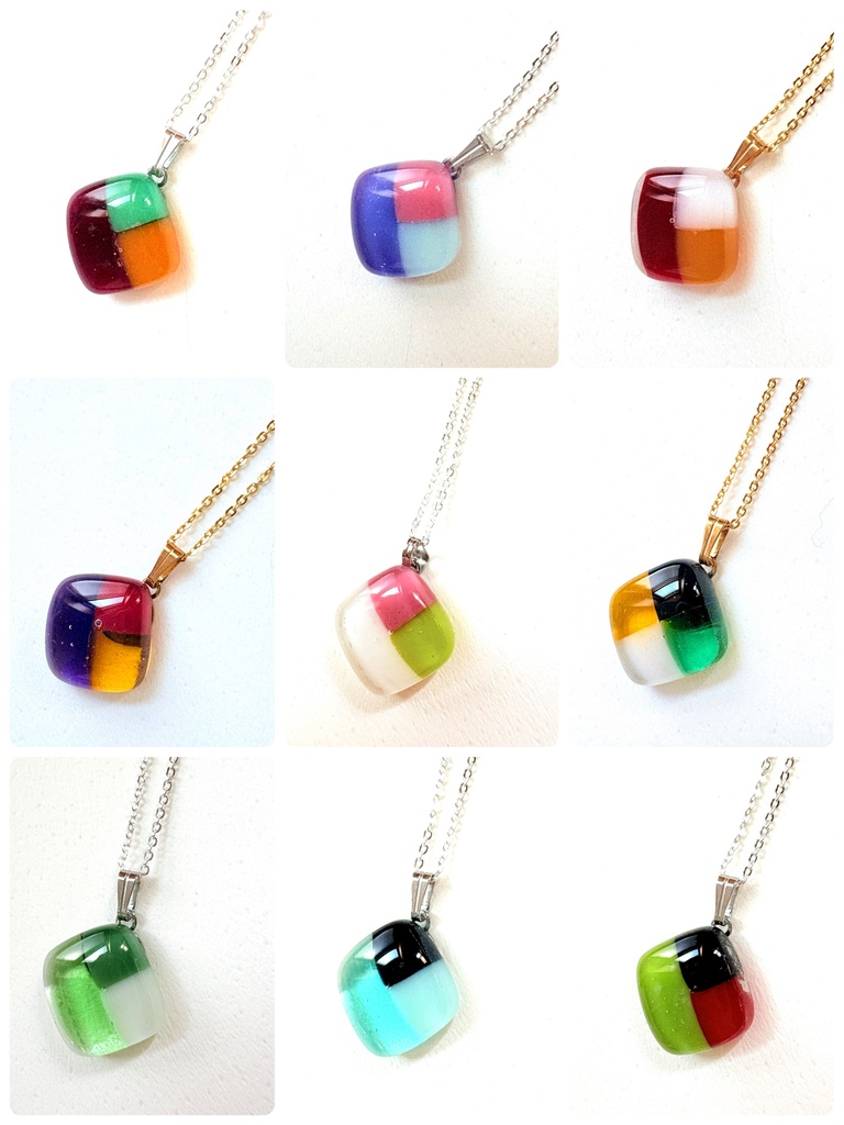 鬼滅の刃　柱イメージペンダント　９種類（アレルギー対応金具使用）